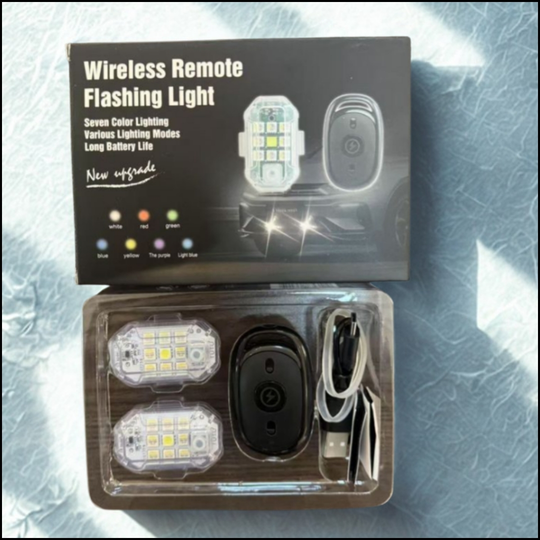 Luz led estroboscópica inalámbrica